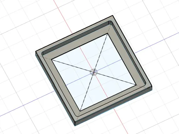 Adapterrahmen für Steckdosen von 50 auf 55mm