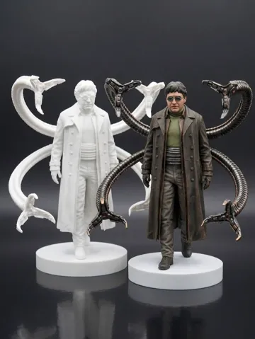 Letrero o emblema decorativo: Dottor Octopus Dr Octopus Otto Octavius Dok Ock — vista de referencia 2