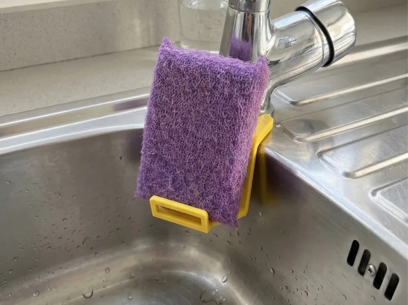 Faucet Sponge Holder - Durable PETG Sink Organizer