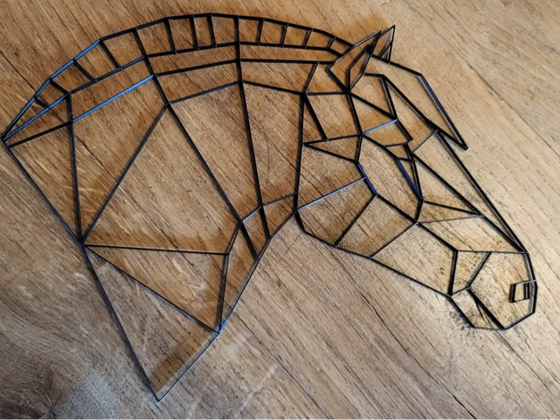 Wall Art - Fjord horse head
