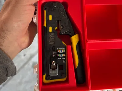 Gridfinity 2X3 Klein RJ45 Tool