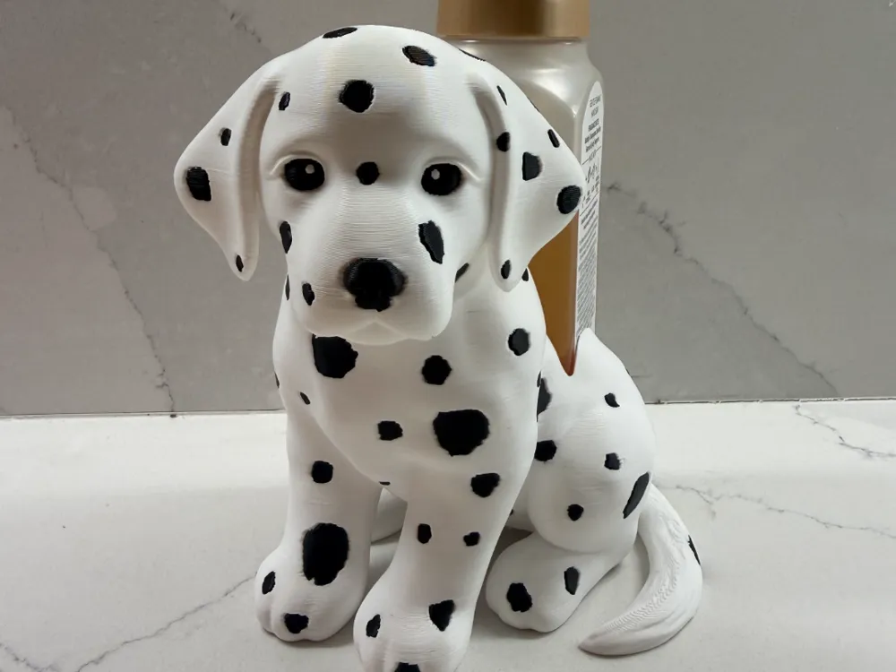 Soporte: Dalmatian Bath and Body Works Soap Holder. Referencia del modelo original.