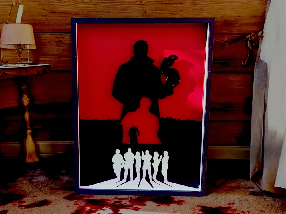 Resident Evil Panel - Free 3D Print Model - MakerWorld