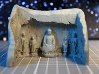 大佛-无地座版：0.08mm 层高, 2 层墙, 15% 填充