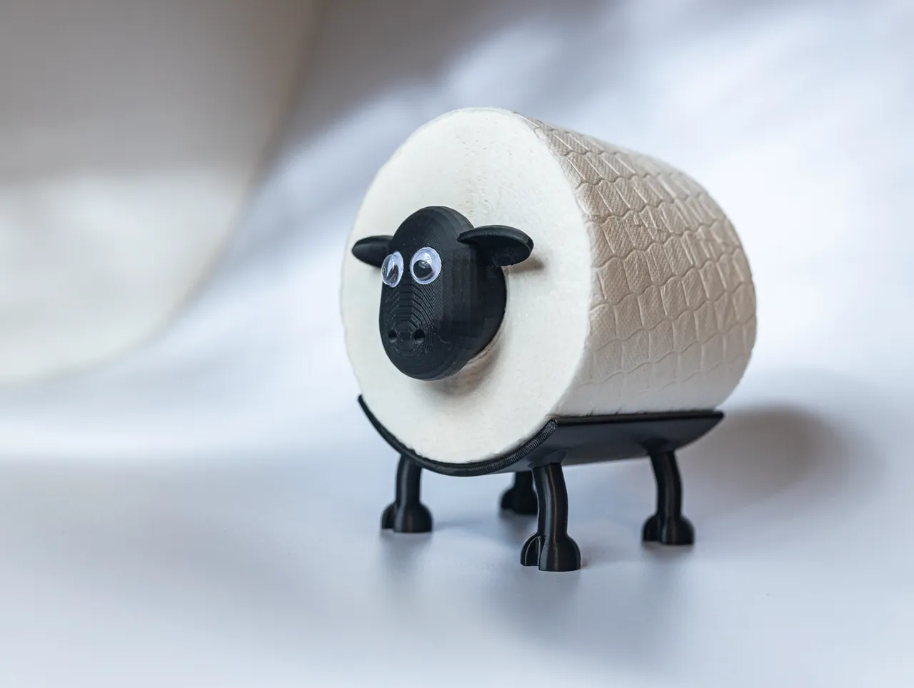 Sheeptastic! Toilet Paper Sheep Holder - FITS ALL! view 3