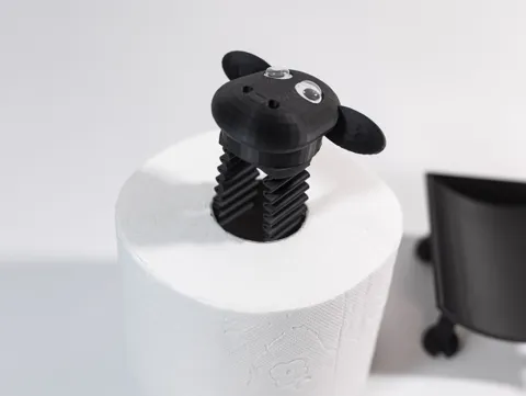 Sheeptastic! Toilet Paper Sheep Holder - FITS ALL! view 4