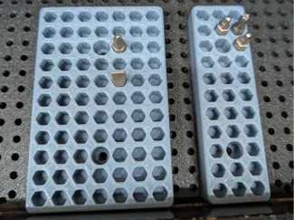 TOOL GRID HEX BIT HOLDER ORGANIZERS.  TWO SIZES