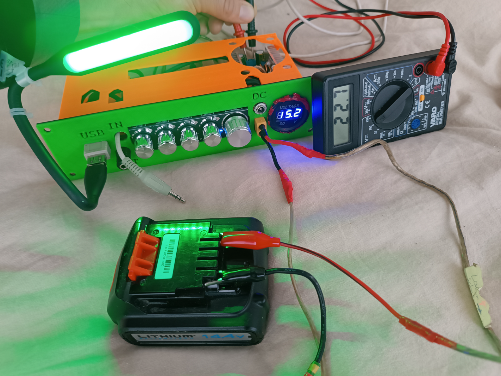 S100L class D Ampfiler 200 watts for 20€ solution 3D model