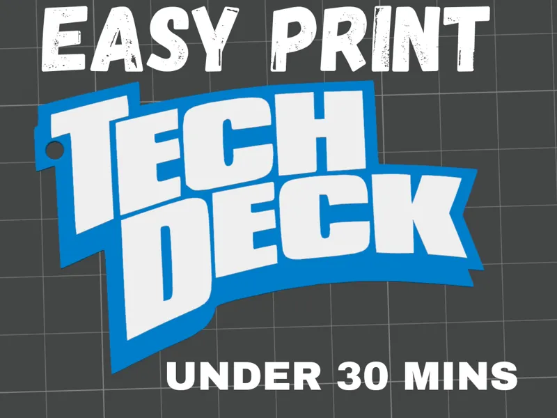 Tech Deck Keychain/Finger skate keychain EASYPRINT