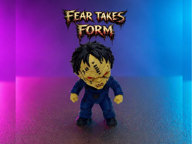 Horrorpuppe "Narbenschreck" Chibi Gruselfigur