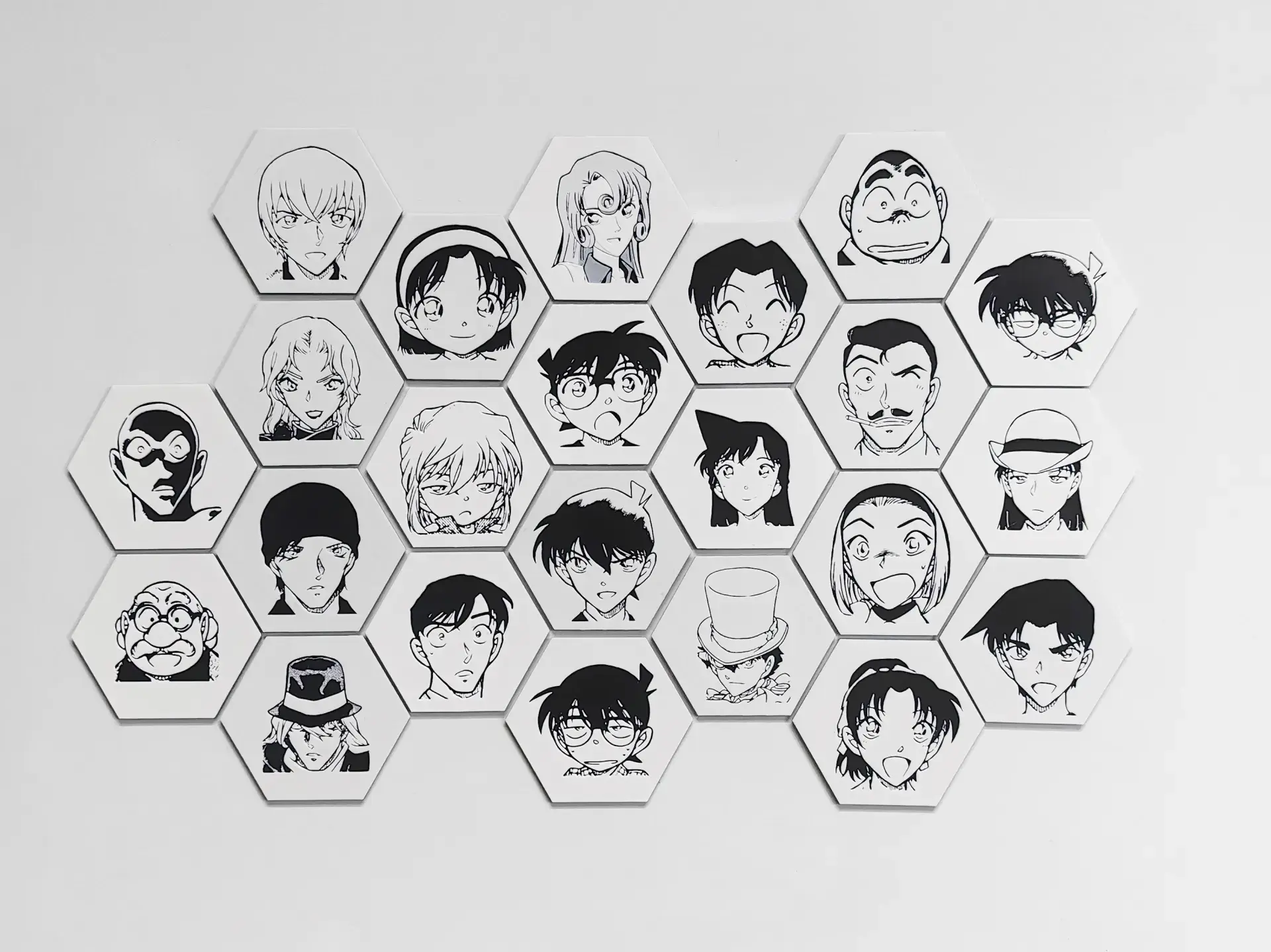 名探偵コナン冷蔵庫マグネットシリーズ-遠山和葉– Kostenloses 3D