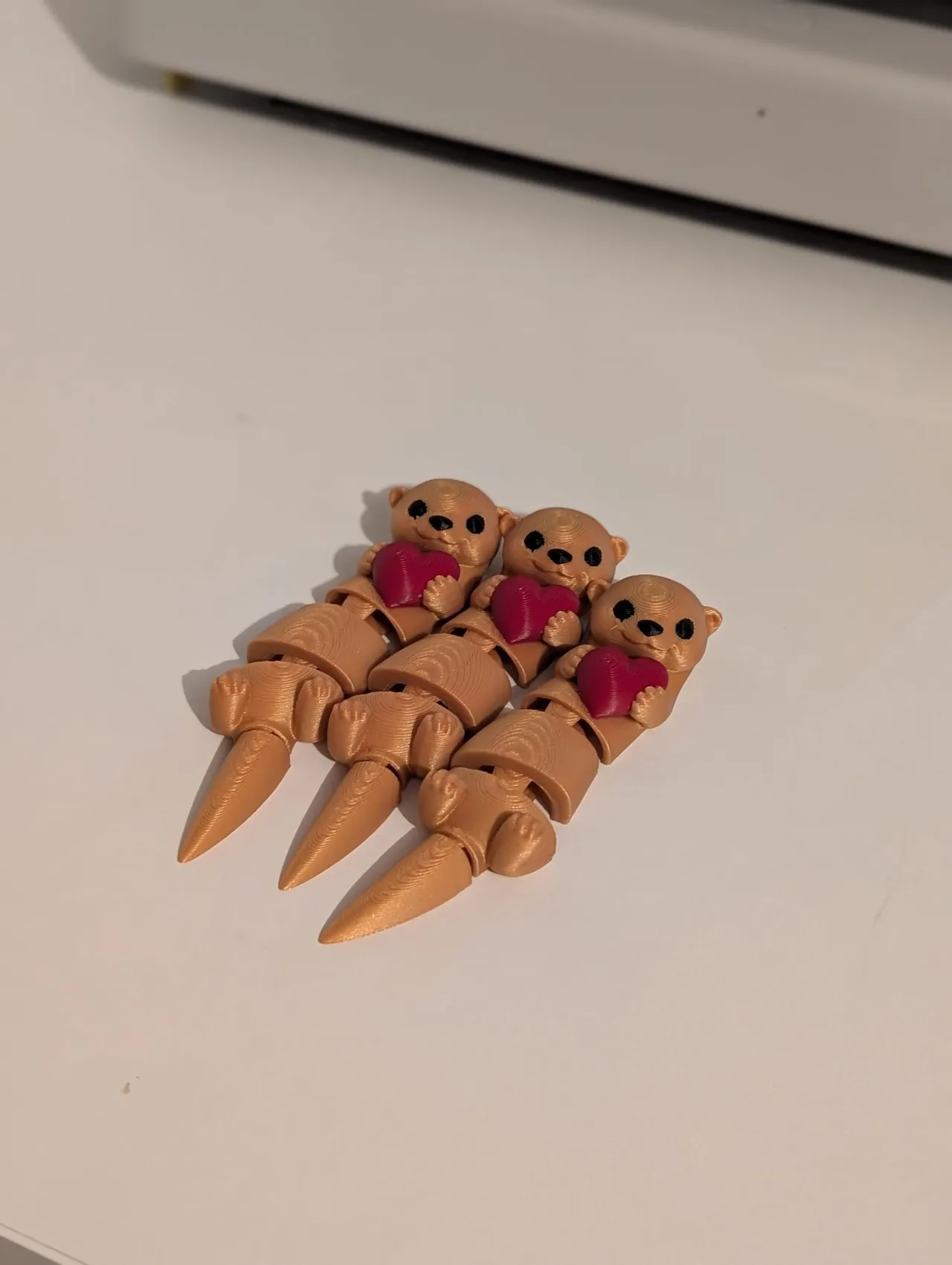 Valentine's Mini Otter - Articulated Animal Gift view 4