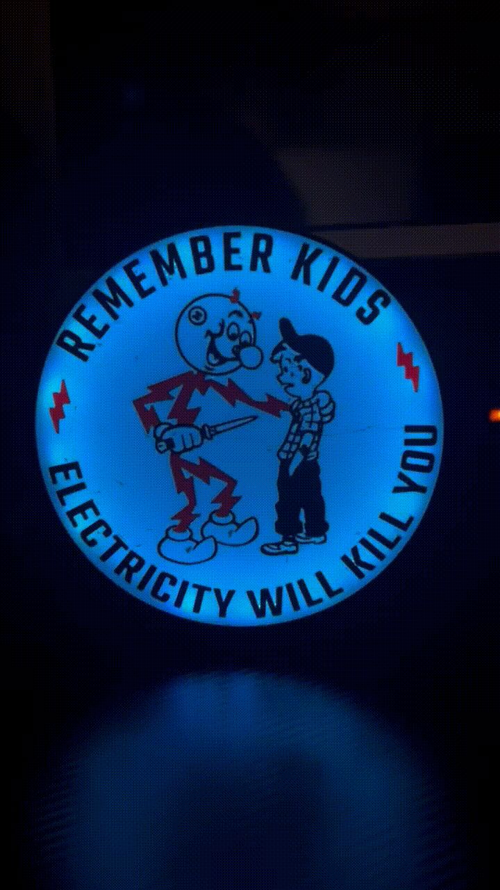 Reddy Kilowatt Light Box