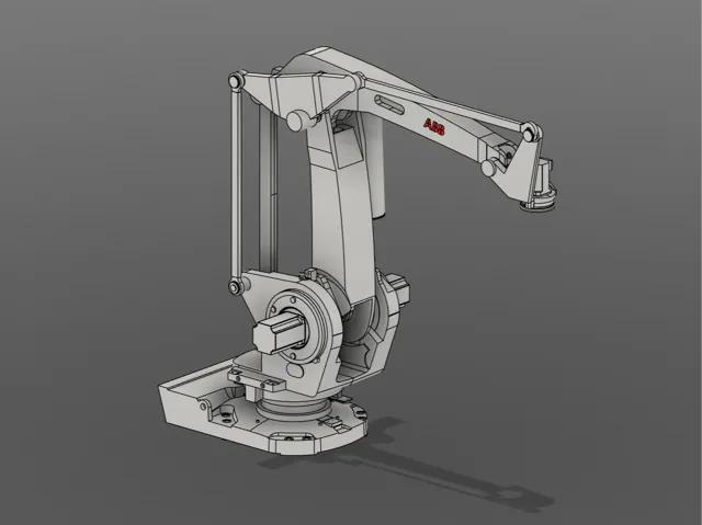 ABB IRB660 რობოტის მოდელი