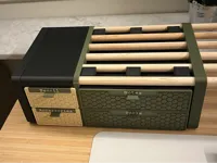 Big and small box with accessories