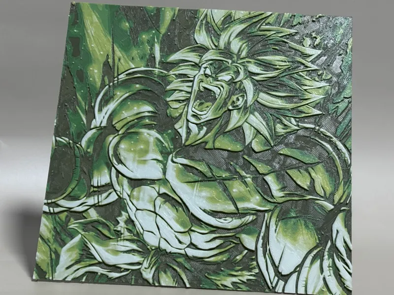 Legendary Super Saiyan Broly - Hueforge
