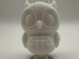 Owl Keychain Charm