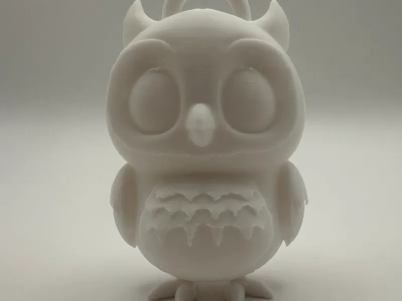 Owl Keychain Charm