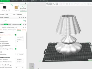 Lampen Vase