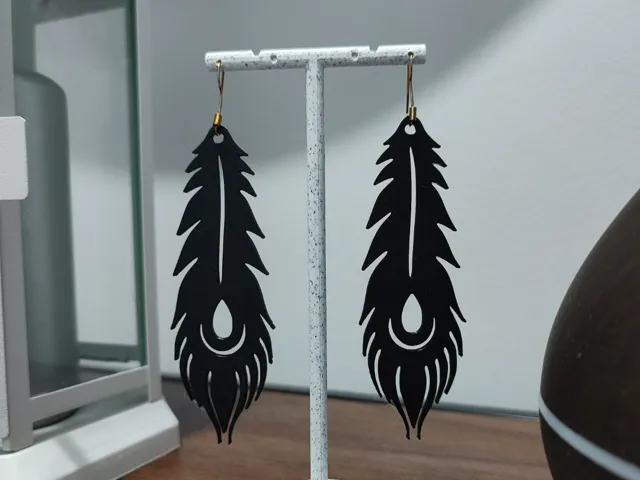 Aretes Helecho del Futuro