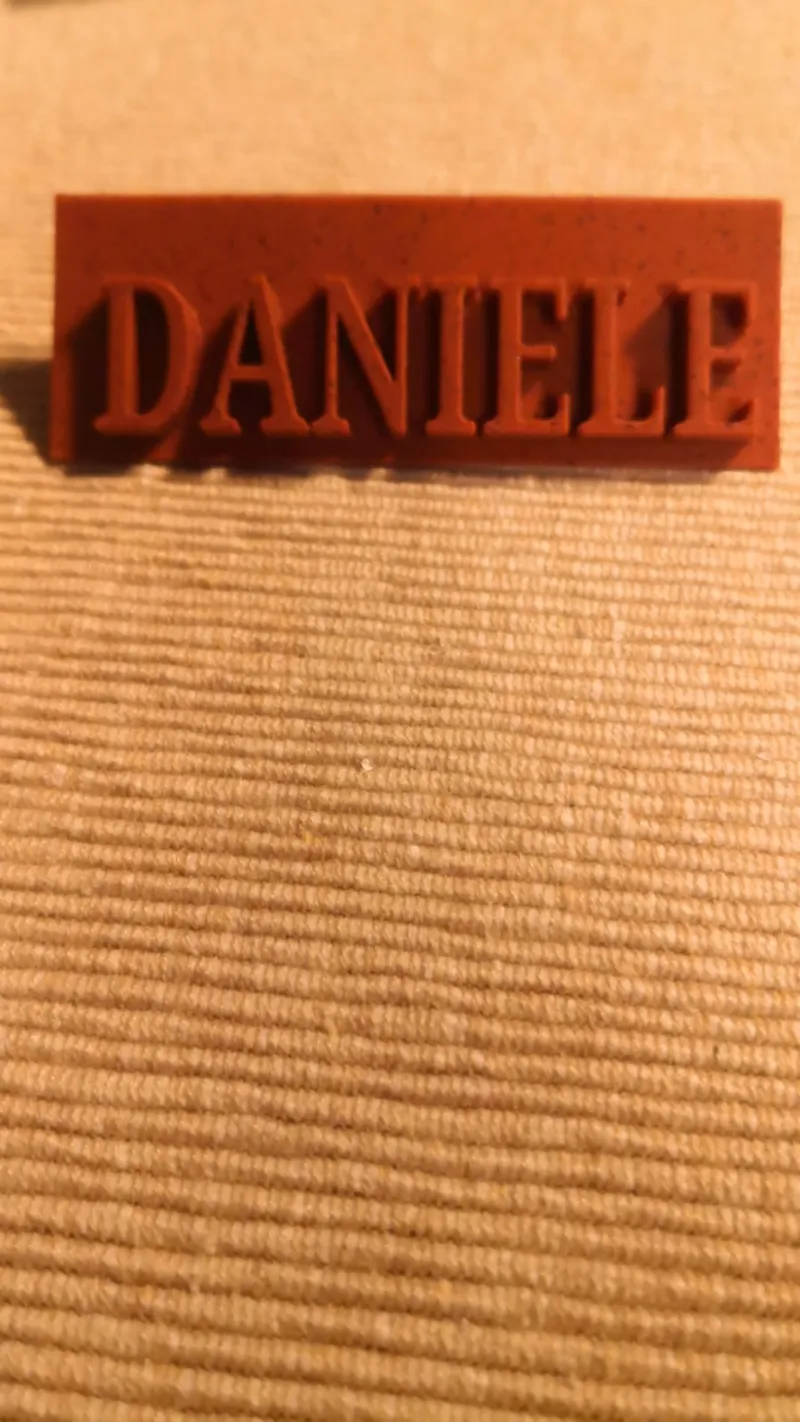 Segnaposto Daniele