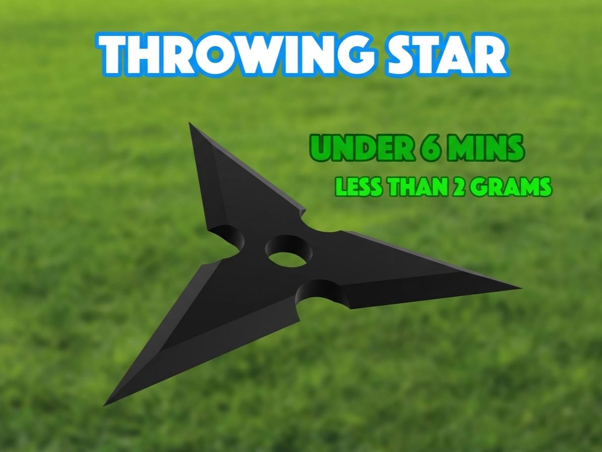 Ultra-Fast Ninja Shuriken - 1