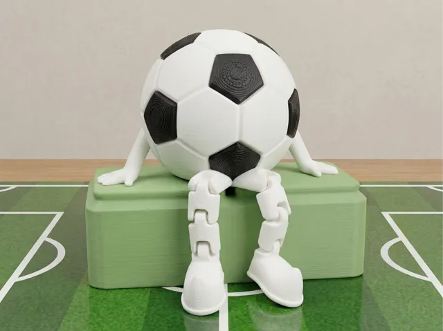 Articulated Flexi Soccer Ball Buddy Gift