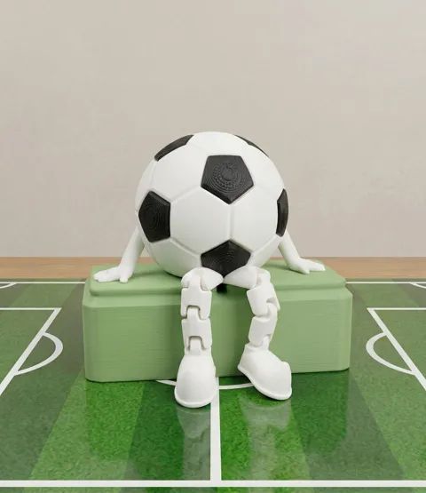 Articulated Flexi Soccer Ball Buddy Gift view 2