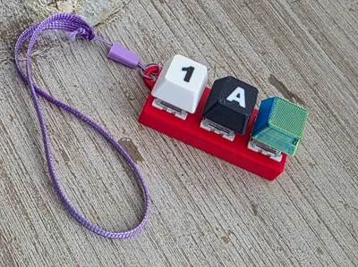 1x3 Keyboard Keycap Mechanical Switch Clicker