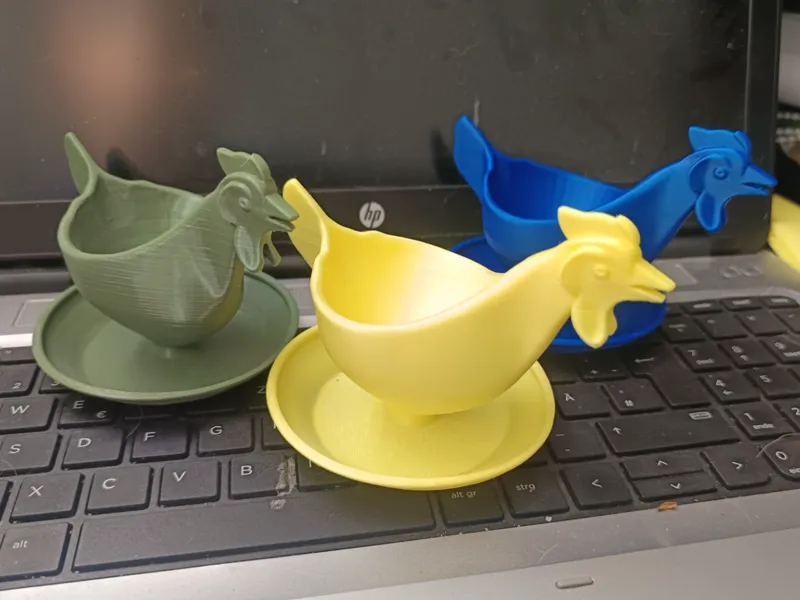 DDR Eierbecher L Ei und Üei pla petg