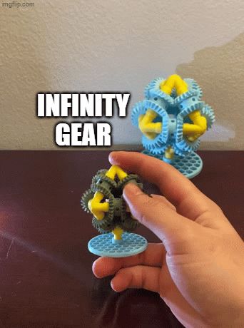 Infinity Fidget Gear (Octahedron)