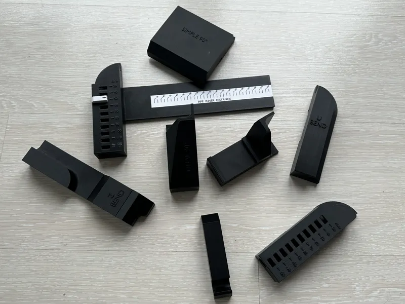 Watercooling acrylic pipe bending tool