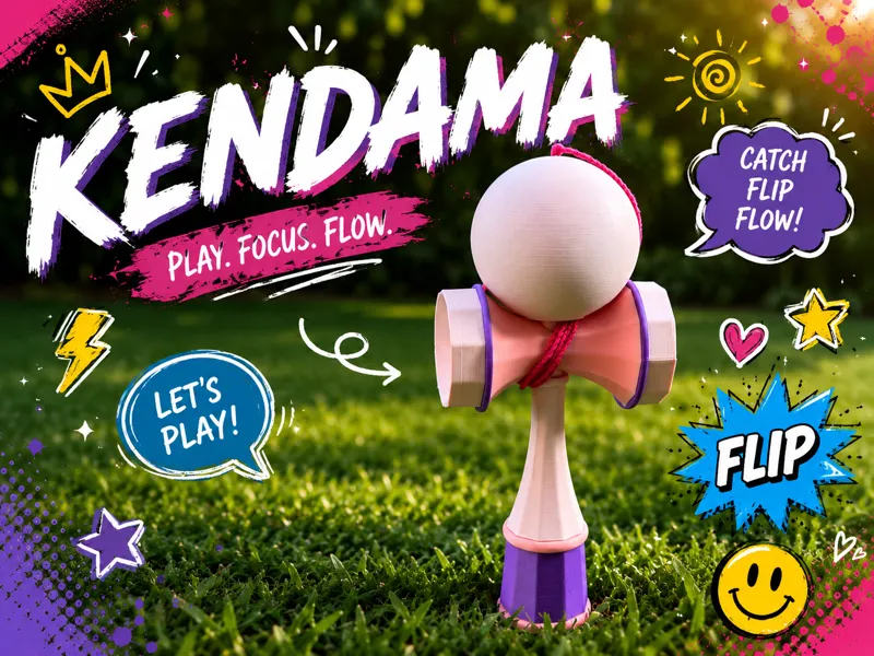 Kendama – Print, Play & Master!