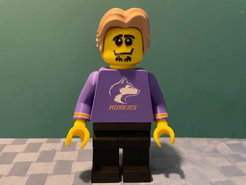 University of Washington Fan Big Brick Figure 6:1