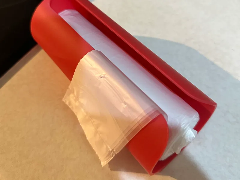 Simple trash bag holder