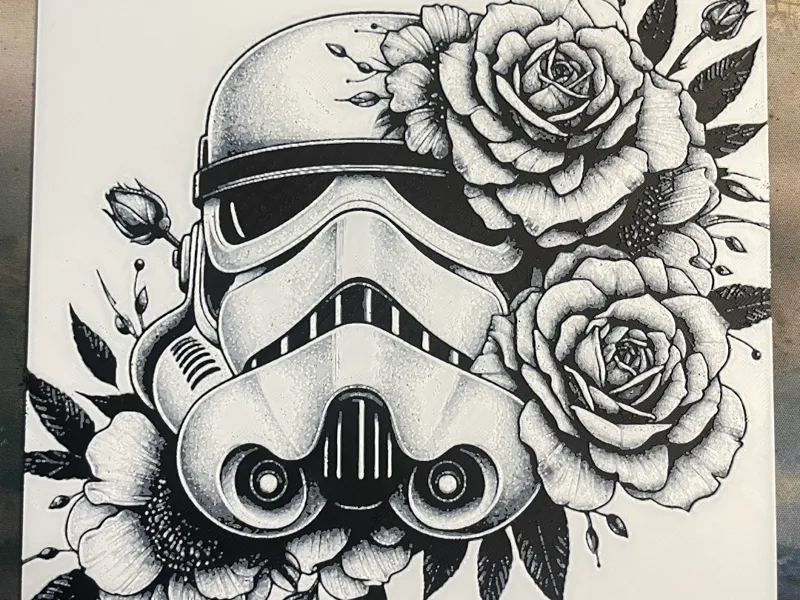 hueforge flower stormtrooper