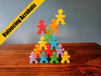 Balancing Acrobats - Kids Skill Game