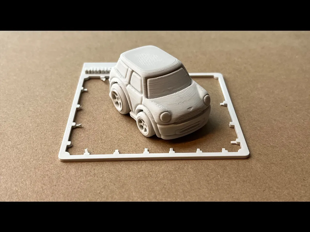 mini cooper可动拼装玩具车 view 2