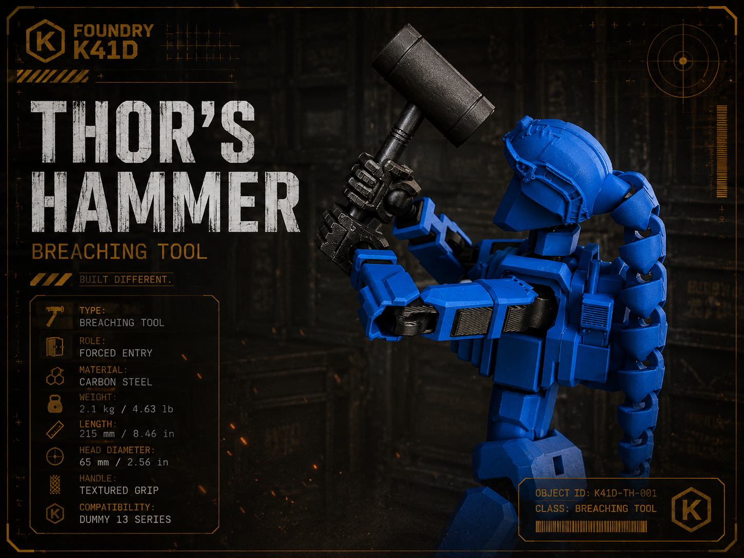 Dummy 13 Thor's Hammer - Breaching Hammer