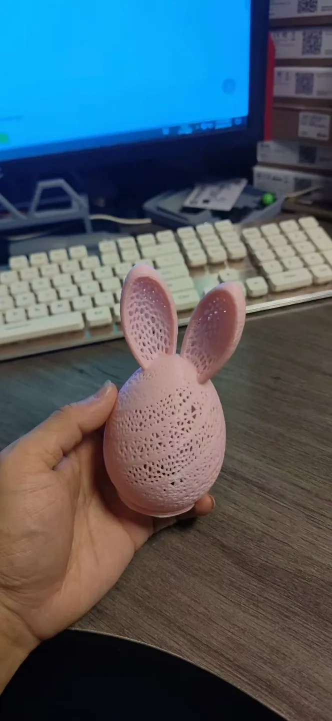 Miniatura 2 do modelo 3D 兔子蛋灯的灯芯底座