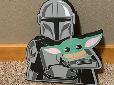 The Mandalorian and Grogu Lightbox