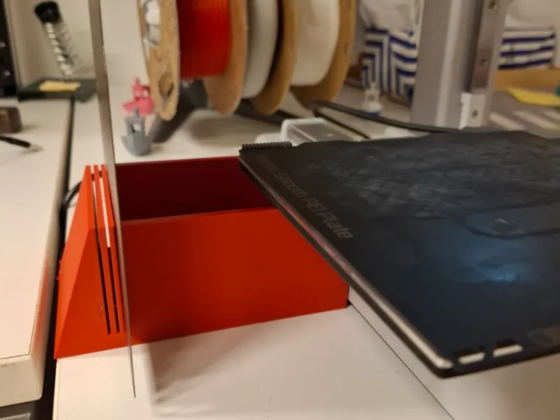 A1 mini purge bin/plate stand