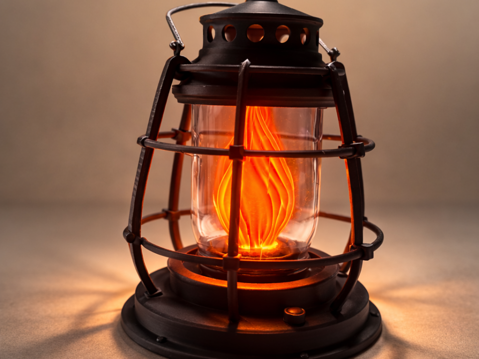 Vintage Ship Lamp