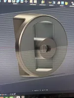 Thinner thickness on the D-ring, added brim for adhesion