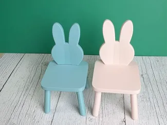 Sweet Bunny Silhouette Chair - SeparateVersion