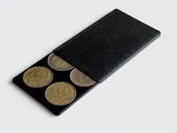 EUR coins: 0.2mm layer, 100% infill