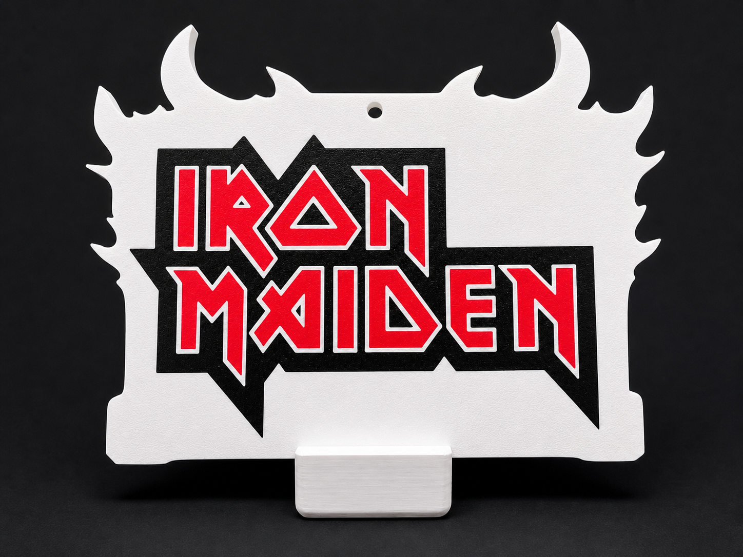 Iron Maiden Band Logo Plaque
