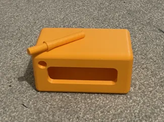 The plastic music box