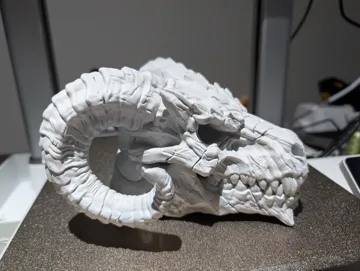 Adorno temático: Black Dragon Skull decor — vista de referencia 3