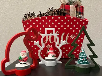 Christmas Tea Light Holders
